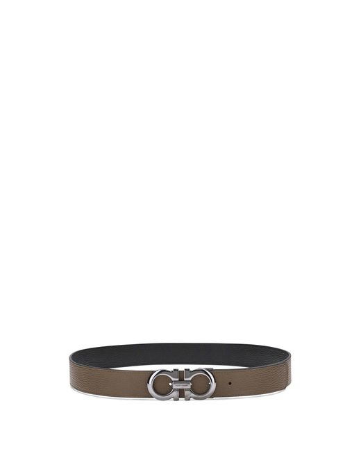 Ferragamo White Belts E Braces for men