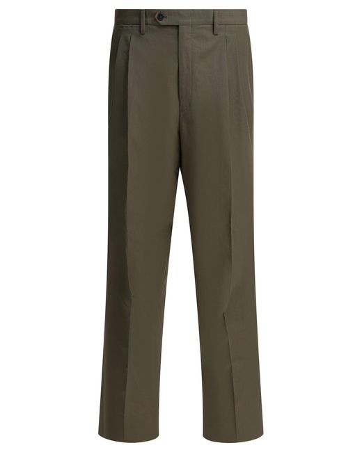 Prada Green Wide Leg Pants