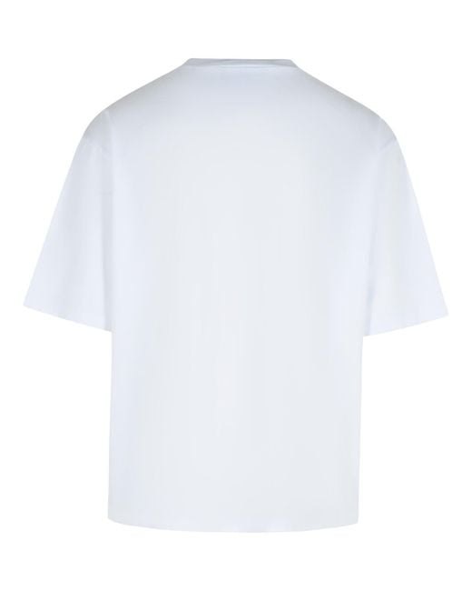 DSquared² White Cotton T-Shirt for men