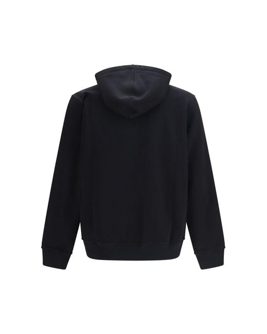 Brunello Cucinelli Blue Cotton Zip-Up Hoodie for men