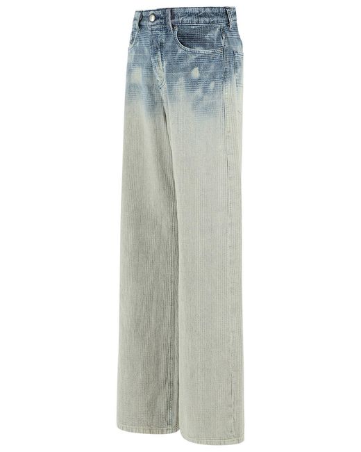DIESEL Blue '1996 D-Sire' Light Cotton Jeans