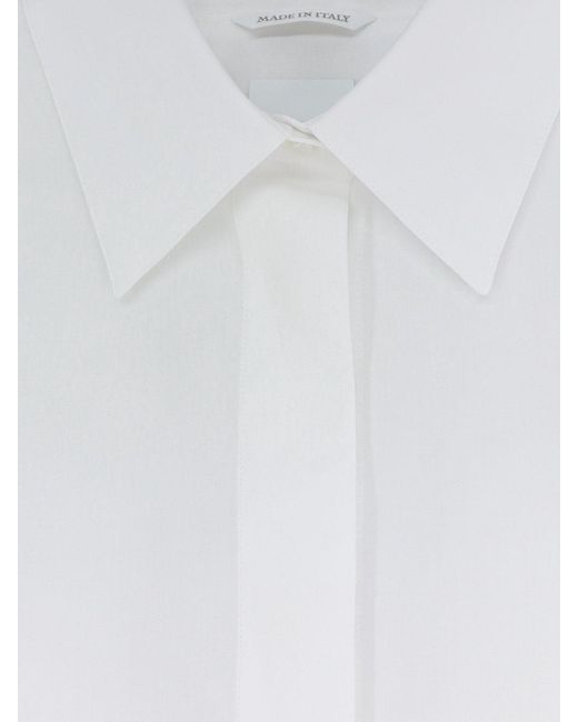 Dior White Dior Dioriviera Cotton Poplin Shirt