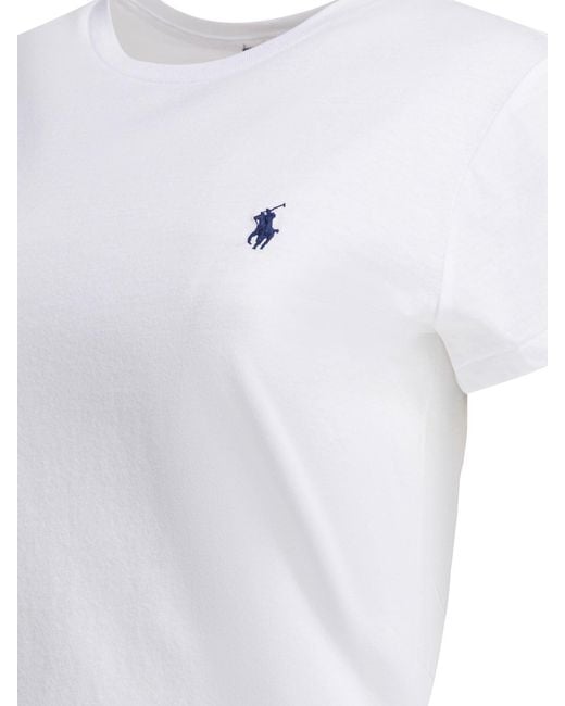 Polo Ralph Lauren White Pocket T-Shirt