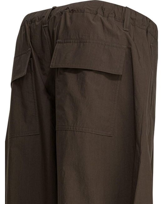 Sacai Typewriter Trousers Brown for men