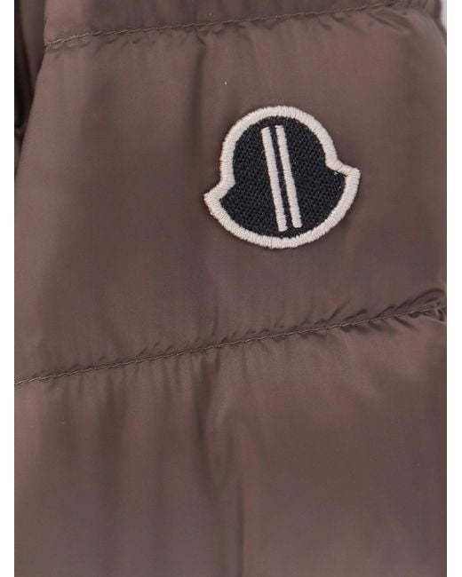 Moncler Brown Flight Parka Down Jacket for men