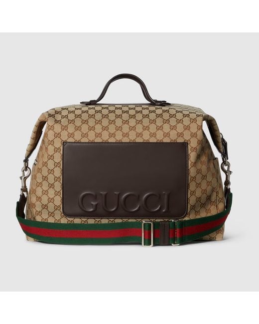 Gucci Metallic Gg Travel Crossbody Bag for men