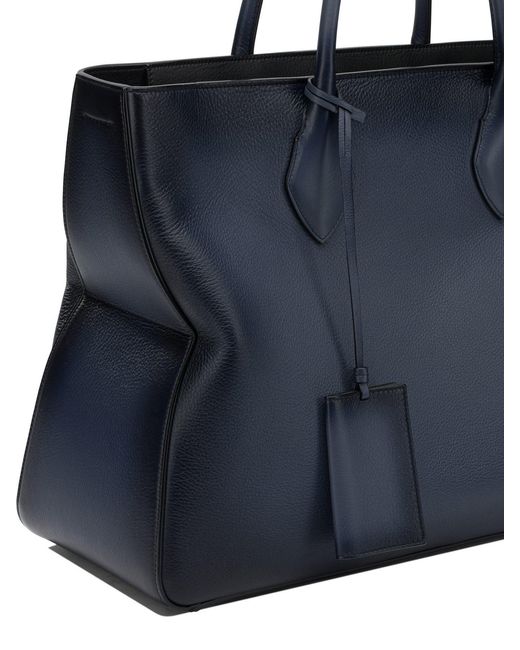Ferragamo Blue Shoulder Bags