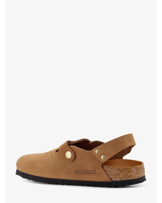 Birkenstock Brown Tokio Hex Suede Sandals for men