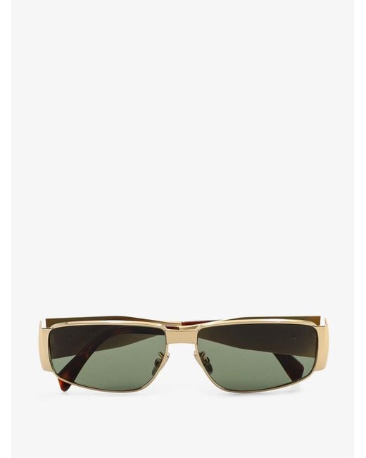 Céline Green Metal Sunglasses for men