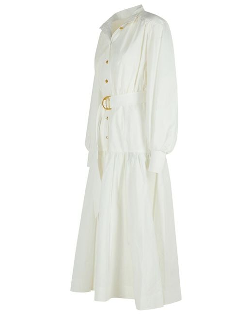 Zimmermann White Cotton Dress