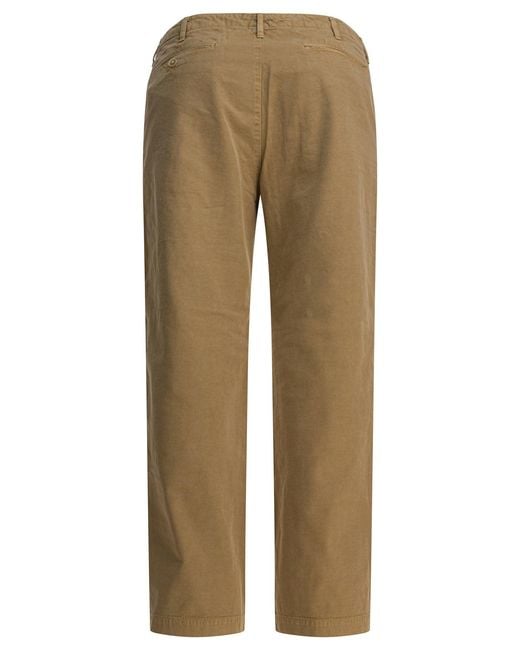 Auralee Natural Finix Trousers for men