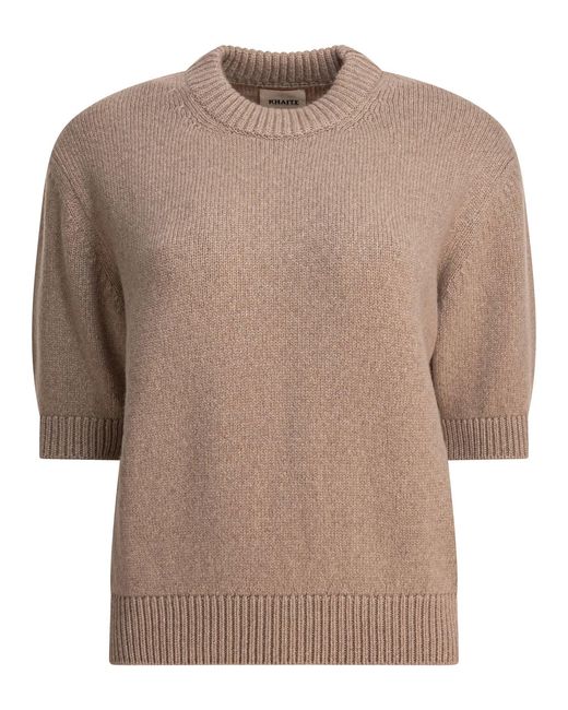 Khaite Brown Davin Sweater
