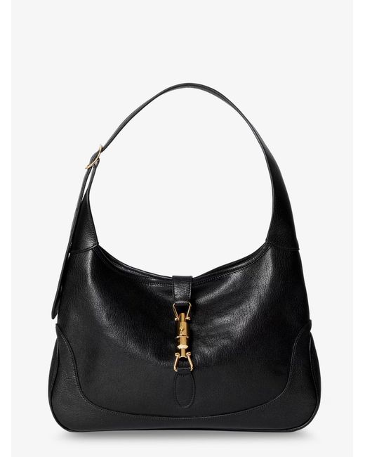 Gucci Black Jackie 1961 Medium Shoulder Bag