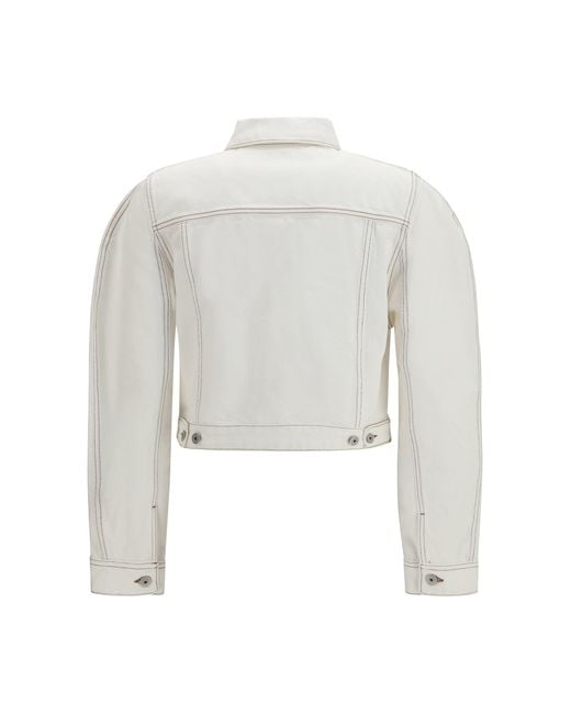 Jacquemus White Ovalo Jacket