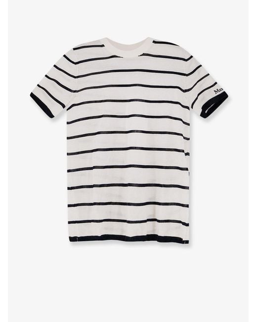 Max Mara White Sweaters Cashmere