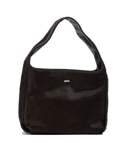 Our Legacy Black "brick" Handbag for men