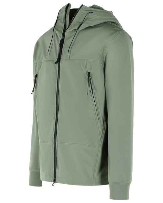 C P Company Green Polyester Blend Jacket for men