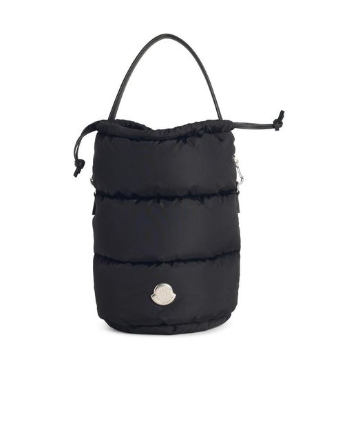 Moncler Black 'Caradoc' Bucket Bag