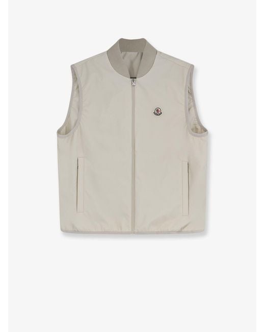 Moncler White Hemmoor Jacket With Detachable Vest for men