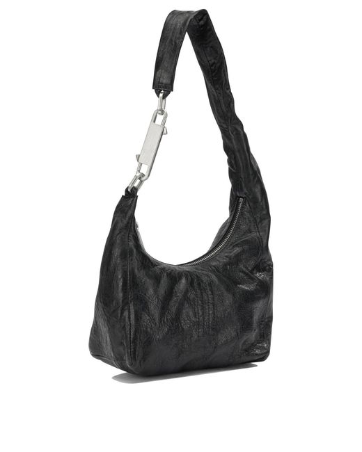 Rick Owens Black "Disco Gemini" Small Shoulder Bag