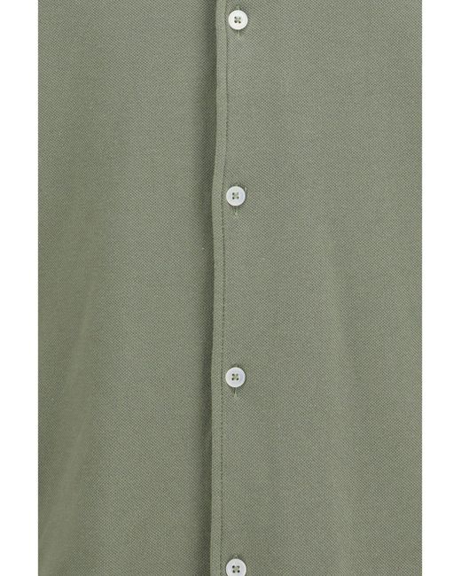 Brooksfield Green Cotton Shirt Fatigue for men