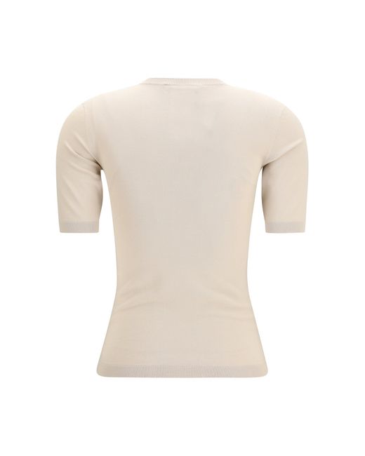 Max Mara White Ottano Top