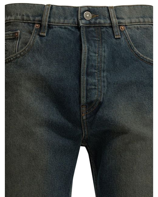 Golden Goose Deluxe Brand Gray "Journey" Straight-Leg Jeans