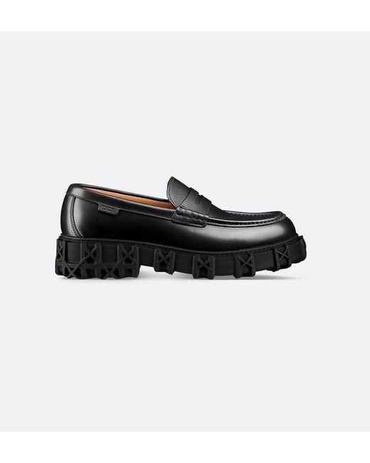 Dior Black Slickrock Loafers for men