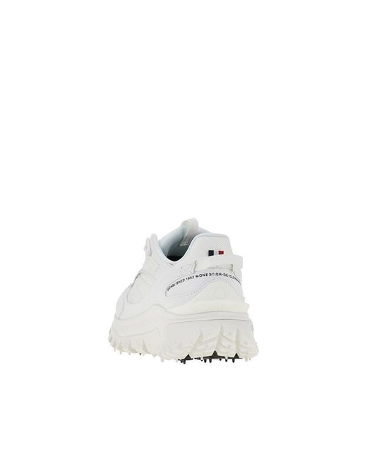 Moncler White Trailgrip Gtx Sneakers for men