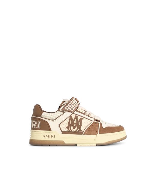 Amiri Metallic 'Ma Skyline' Leather Sneakers for men