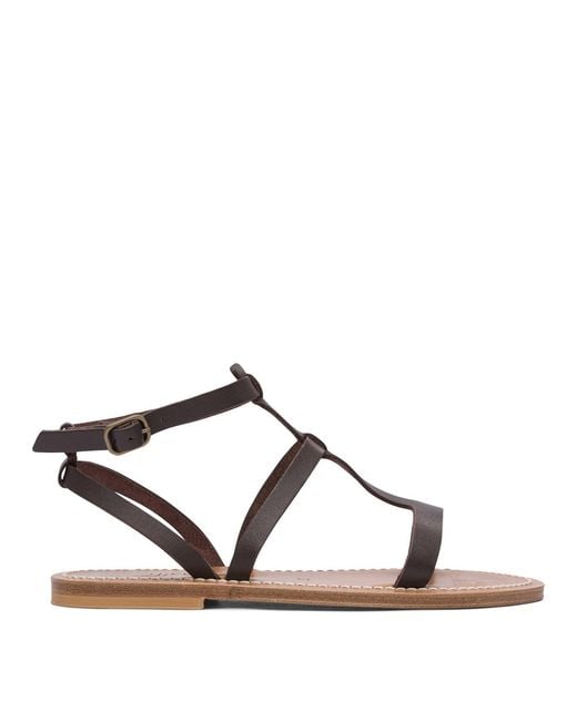 K. Jacques Multicolor Sandals Brown