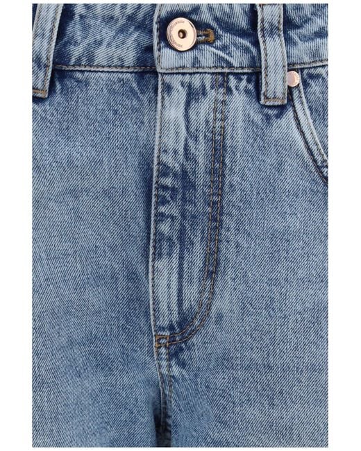 Brunello Cucinelli Blue Denim Pants
