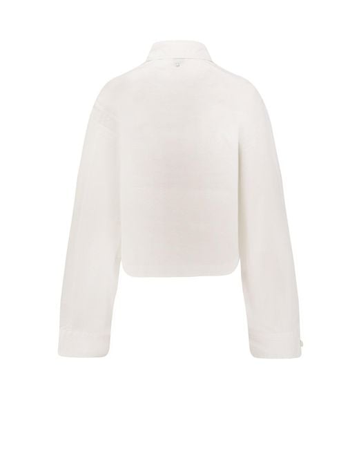 Boss White Boskota Cotton Shirt