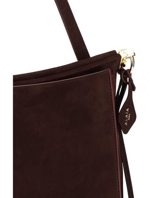 Alaïa Brown Alaïa Le Click Pocket Shoulder Bag