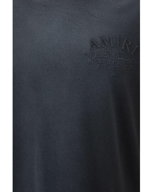Amiri Black T-Shirt Arts District for men