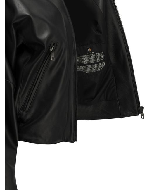 Semler Black Nappa Leather Jacket