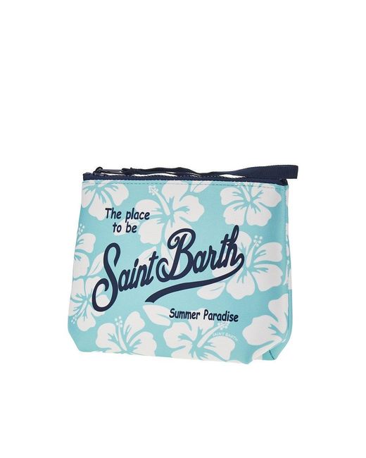 Mc2 Saint Barth Blue 'Aline' Neoprene Pouch for men