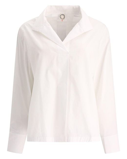 Ines De La Fressange Paris White "Noa" Shirt
