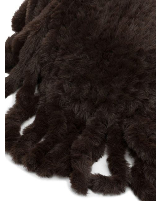 Pinko Black Polyester Scarf