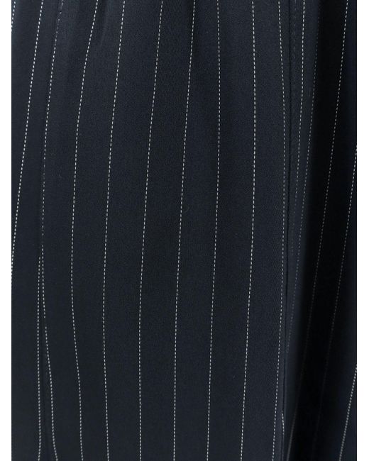 Frankie Shop Blue Oakdale Recycled Material Trousers