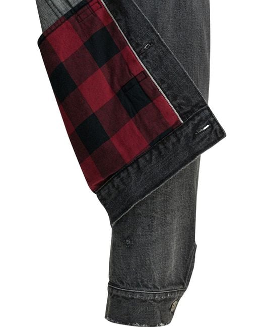 Sacai Black Jackets & Coats Jackets And Coats