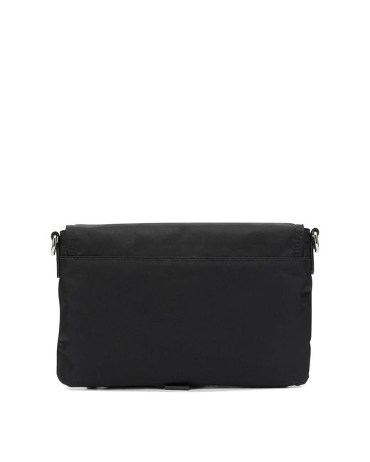Prada Black Small Re-Nylon Crossbody Bag for men
