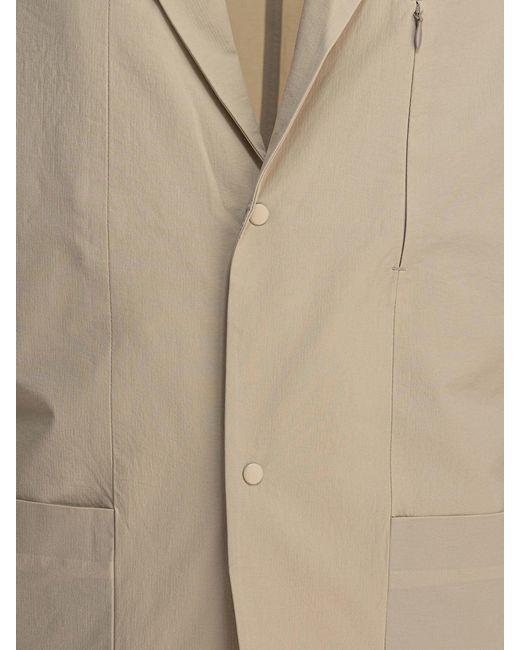 Norse Projects Natural "Emil Travel Light" Blazer Jacket for men