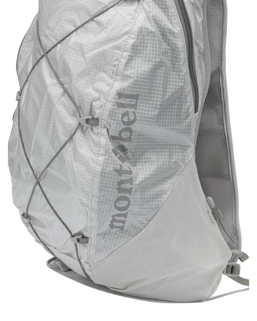 Montbell Gray Nylon Backpack