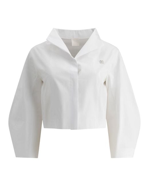 Givenchy White Chic Mini Shirt