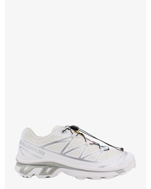 Salomon White Xt-6 Goretex Sneakers for men