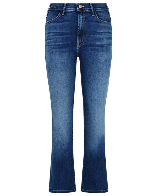Mother Blue The Hustler Cotton Jeans