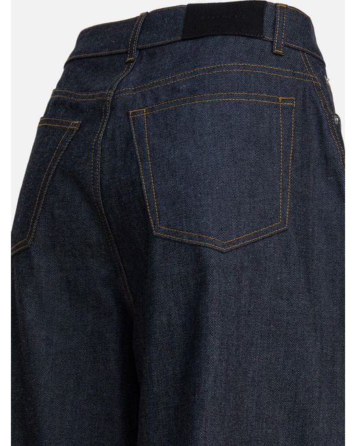 Givenchy Blue "Raw Cocoon" Jeans