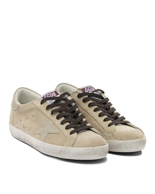 Golden Goose Deluxe Brand Brown Super Star Sneakers & Slip-on Beige for men