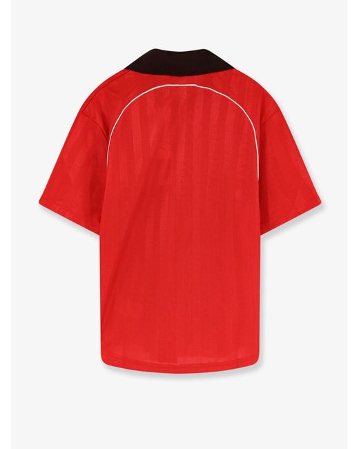 Adidas Nylon T-Shirt With Embroidered Logo On The Front
